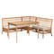 Bali & Pari 47.2" W X 29.5" L X 29.9" H 241-13424-13425-13280-ZORO - alternate 1